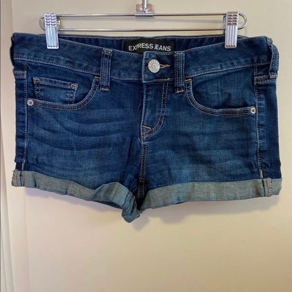 Express jean shorts size 0 - Picture 1 of 2